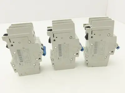 Allen Bradley 1489-M2D050 Circuit Breaker 5A 2 Pole 480 VAC Ser D Lot of 3