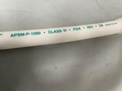 USED ADVANTAPURE APSM-P-1500 2" X 27" FLEXIBLE SILICON HOSE 123/150PSI