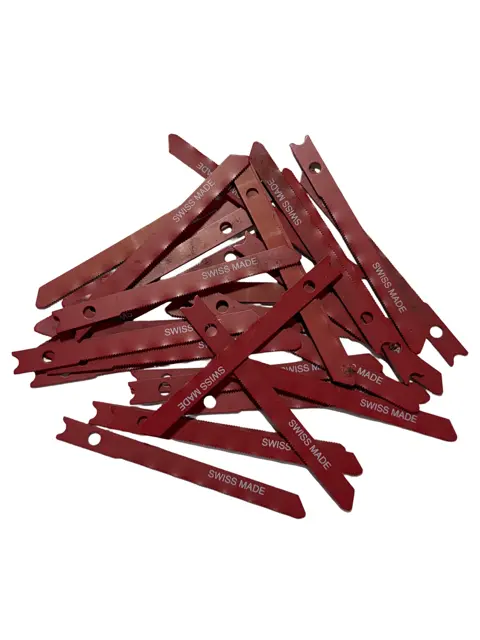 2-3/4" High Speed Steel U-Shank Jig Saw Blades 32 TPI Metal 25 Pack