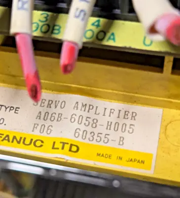 FANUC A06B-6058-H005 A06B6058H005 SERVO AMPLIFIER