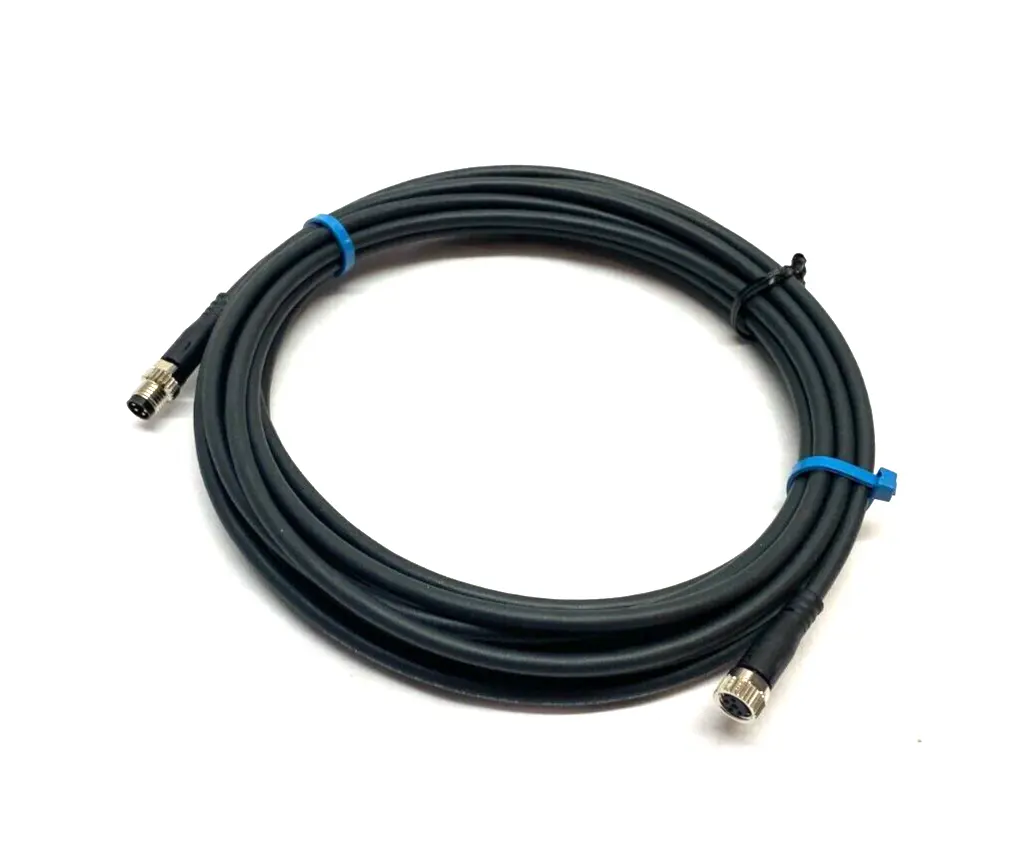 USED FESTO DBL-ENDED CONNECTION CABLE M8 4-PIN 5M