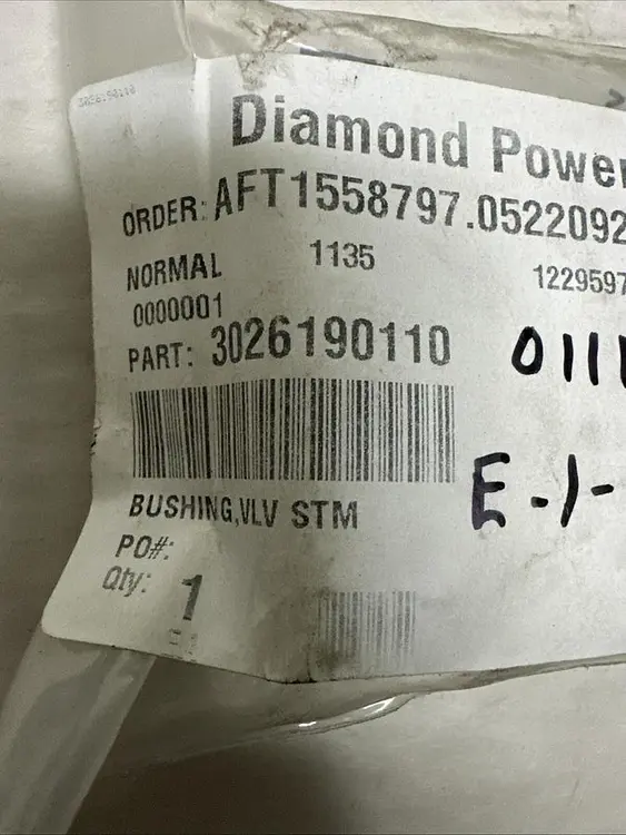 Used DIAMOND POWER 3026190110 Pump & Valve Parts Ohio US | Surplus Asset Holdings #1240347