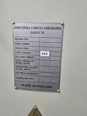 JAFO FWR 40J 2 Mills, Vertical & Horizontal | Machinery Central (13)