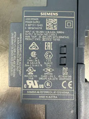Siemens 6EP1311-1SH03 Power Supply 50/60Hz (2.1.5)
