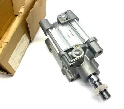 USED SMC TIE-ROD CYLINDER, CP96 PROFILE, DOUBLE ACTING