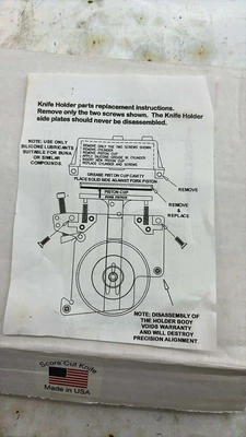 PNEUMATIC Slitter Head Knife Holder Accessories | Global Machine Brokers, LLC (7)