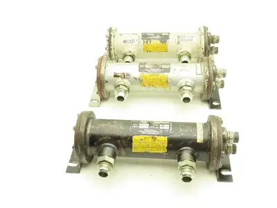 Thermal Transfer EKS-712-80876 Oil Cooler Shell & Tube Heat Exchanger 2-Pass