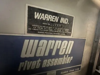 USED 1993 WARREN WRA-1000