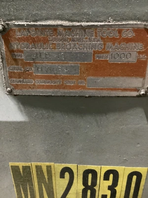 Used LAPOINTE HP-10 Broaches Michigan US | iGAM Industrial Marketplace #1422097