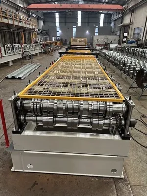 Heavy-Duty Roofing & Siding Deck Roll Forming Machine in the USA