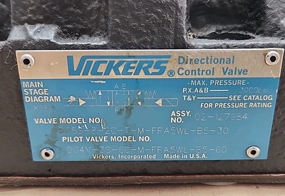 USED Vickers DG5S-8-2C-T-M-FPA5WL-B5-30