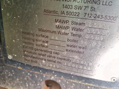 Used _UNKNOWN_ _UNKNOWN_ Boilers Georgia US | Auction Management Corporation #1548455