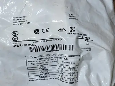 New | in-Stock ALLEN-BRADLEY 42GRL-9002-QD Misc Electrical & Power Parts British Columbia CA | Lenmark #1439866