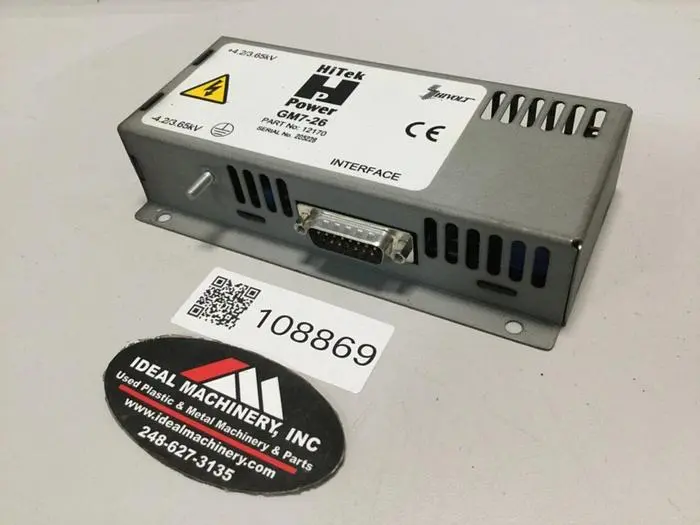 Used HITEK POWER CORP GM7-26 Power Supplies Michigan US | Ideal Machinery #570806
