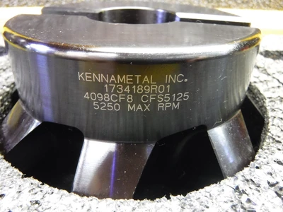 Kennametal 5" Indexable Facemill 1.5" Arbor 1734189R01 (LOC1869B)