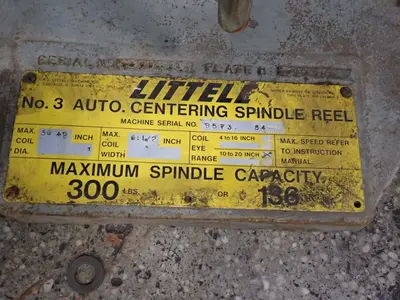 USED LITTELL MACHINE CO 3