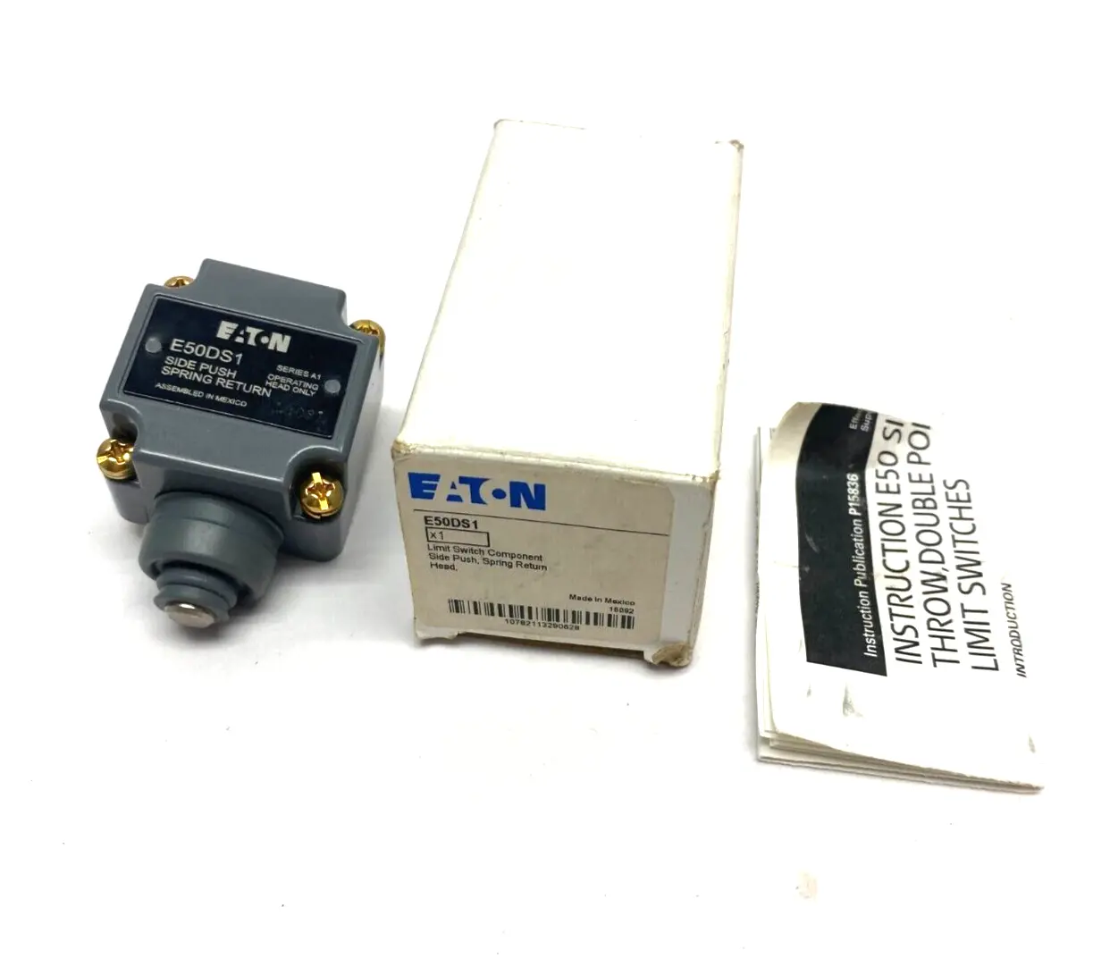 New | in-Stock Eaton Limit Switch, Side Push, Spring Return Head Series A1 Relays & Switches Michigan US | Maverick Industrial Sales #1396975