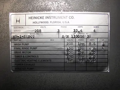 USED HEINICKE INSTRUMENTS CO HN-1-ELECT