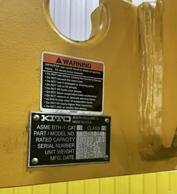 USED 2020 KITO NACL-10-48