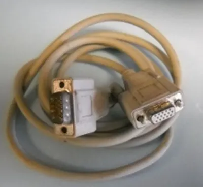 QTY. 1. EQUIPMENT CORD GREY 5' 8" 14 PIN MALE 15 P...