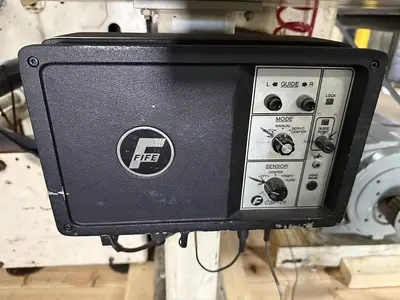 32" WIDE STANFORD MAN ROLAND MODEL 152 FW DOCTOR REWINDER 30" REWIND CAPACITY