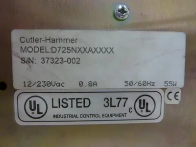 USED CUTLER HAMMER D725NXXAXXXX