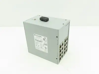 Allen Bradley 1783-US16T Stratix 2000 Unmanaged Ethernet Switch 16-Port Ser A