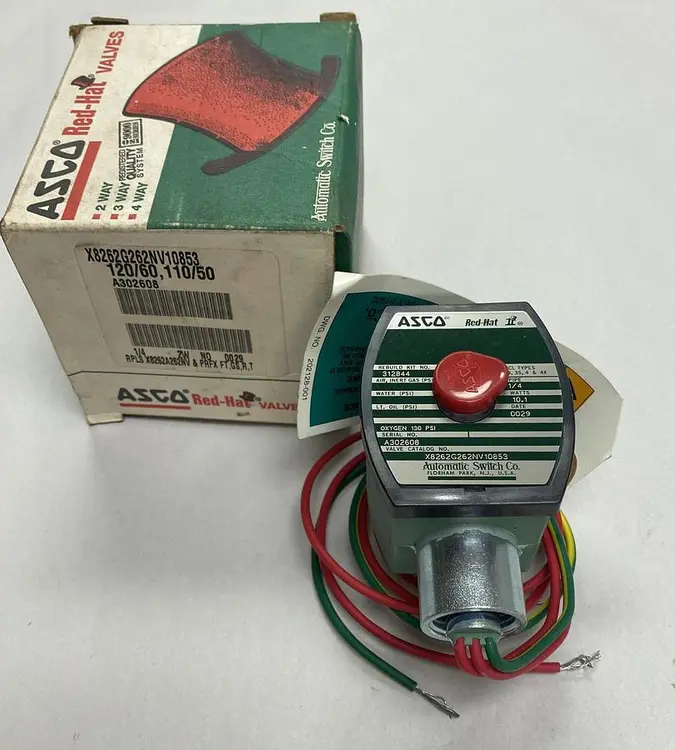 New | in-Stock ASCO X8262G262NV10853 Pump & Valve Parts Ohio US | Surplus Asset Holdings #1233595