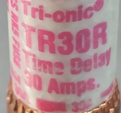 Used Gould Shawmut TR30R Fuses | Palmetto Automation #1155738