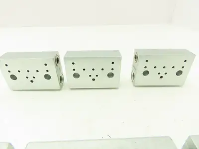 DropsA SX1-25 Modular Lubricator Divider Valve Block 1/8" BSP Lot of 6
