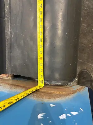 36" WIDE X 240" LONG NEXGEN INCLINED RUBBER BELT CONVEYOR:  STOCK #24239