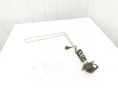Wolfertze MaWo Immersion Tank Heater Element Stainless L-Tube 1600W 230V 20"x19"