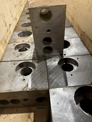 2.5" DAHLSTROM ROLLFORMER PARTS, SHAFT ARBORS, GEARS, SIDE PASSES & MORE: STOCK #22621