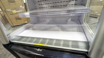 171-0296 29" Open Air Self Contained Vertical Cooler Case