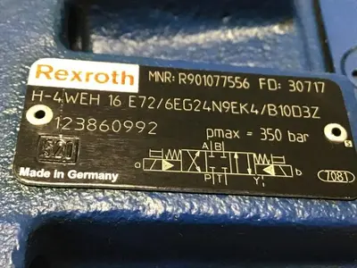 USED REXROTH 4WE6J62/EG24N9K4/B10