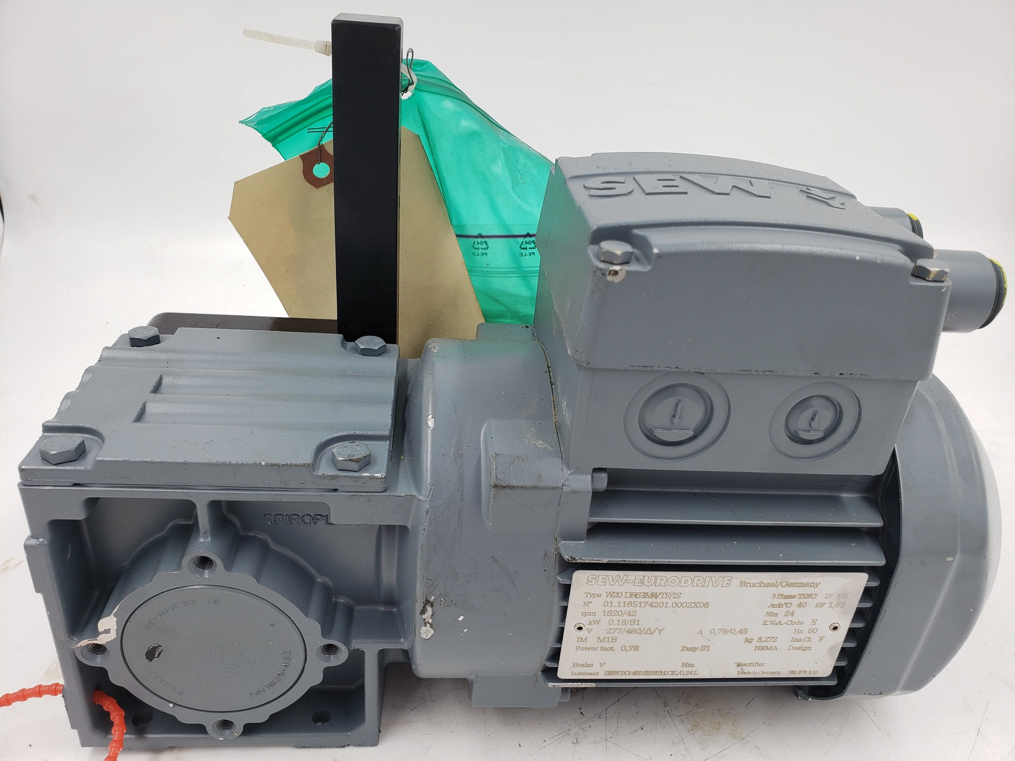 SEW Conveyor Motor W20-DR63M4