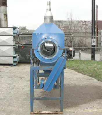 SPC6988  Screener and Sifter 14" dia x 108" l trommel screener Stainless Steel Contact Parts