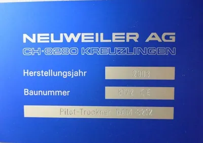 2003 NEUWEILER AG Pilot Plant Belt Dryer Dryer Conveyor | Perry Equipment (37)