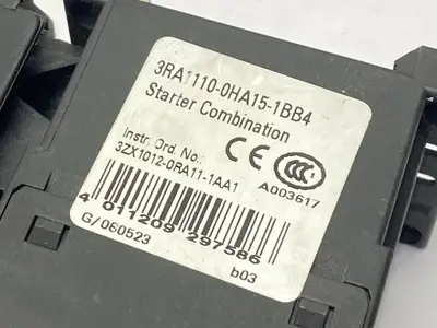 Used Siemens Contactor Starter Combination 0.55-0.8A 400VAC 24VDC Motor Control Parts Michigan US | Maverick Industrial Sales #1401935