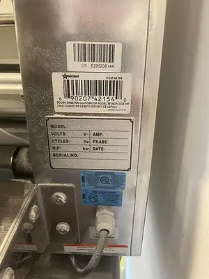 Omcan counter top dough sheeter