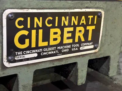 60" X 60" CINCINNATI GILBERT ROTARY TABLE W/ 60" POWER TRAVEL: STOCK #23585
