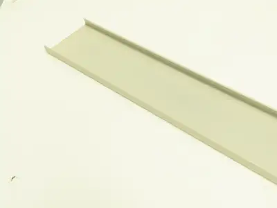 Knoll Dividend Horizon 48" Panel End Trim Assembly Ivory Lot of 6