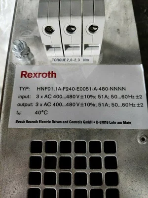 USED REXROTH HNF01.1AF240E0051A480NNNN