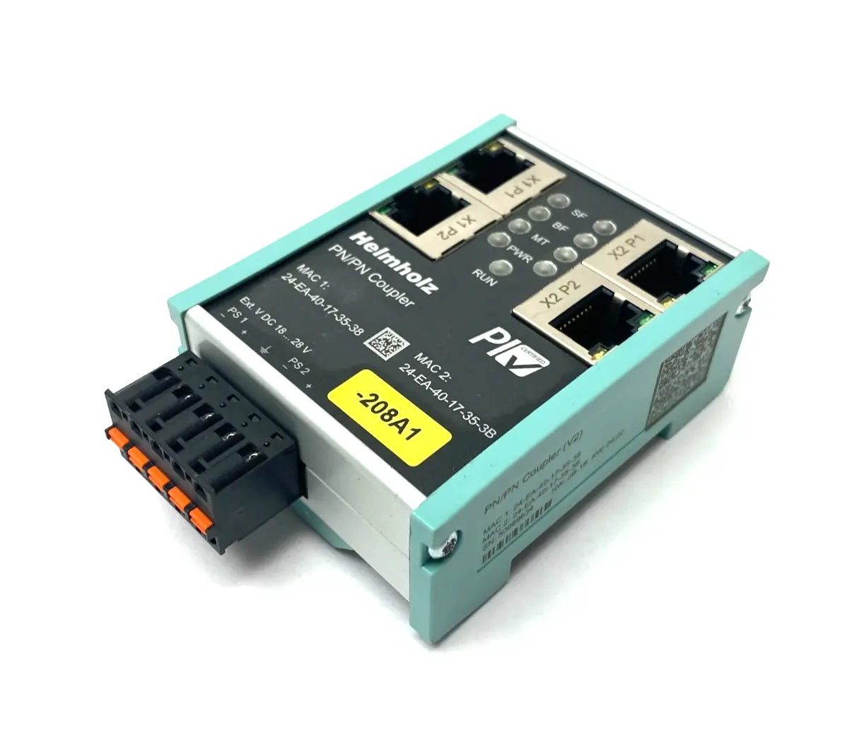 USED HELMHOLZ PROFINET TO PROFINET COUPLER, PN/PN