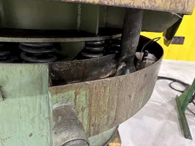 12 FT HAMMOND ROTO-FINISH MODEL #ST-12 ROTARY BOWL VIBRATORY PARTS DEBURRING FINISHER: STOCK #20064
