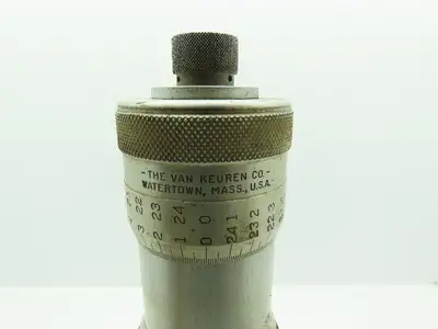 Van Keuren HYT Vintage Manual Spiral Height Gage Cadillac Gauge 8" Rod