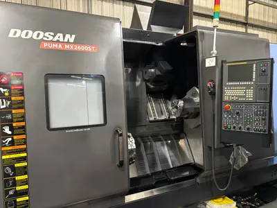 2014 DOOSAN PUMA MX2600ST 5-Axis or More CNC Lathes | Olympia Technical Services (2)