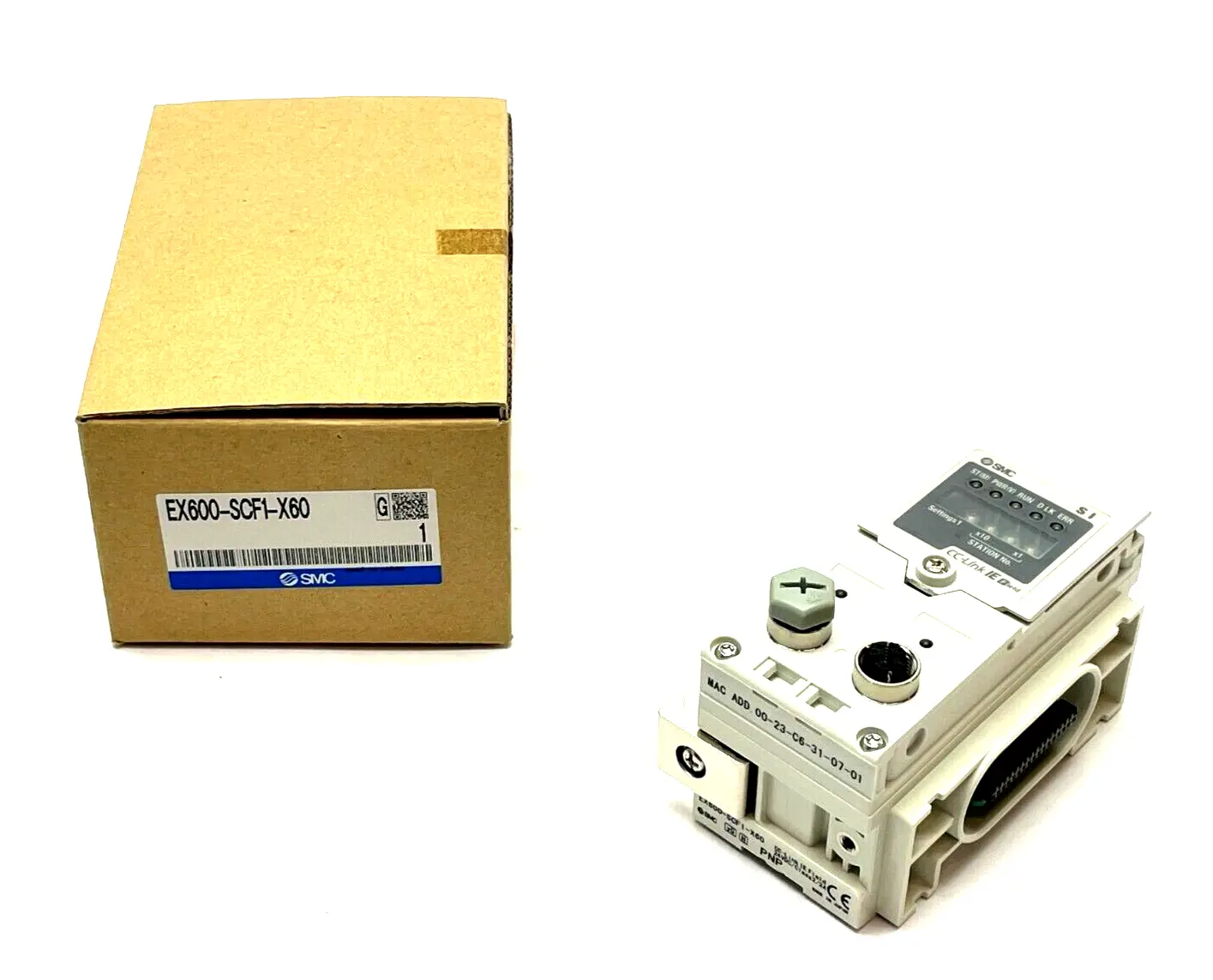 New | in-Stock SMC CC-LINK SERIAL TRANSMISSION IE FIELD SI UNIT Input / Output Modules Michigan US | Maverick Industrial Sales #1092051