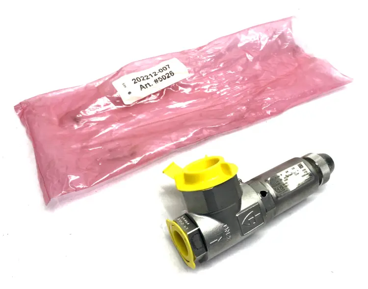Used GOETZE ARMATUREN ANGLED SAFETY VALVE 1.2BAR DN20 Pump & Valve Parts Michigan US | Maverick Industrial Sales #1091032
