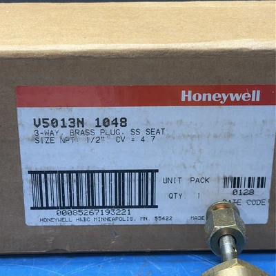New | in-Stock Honeywell Honeywell V5013N1048 HVAC Parts and Equipment Indiana US | J&J Industrial Supply #1271367